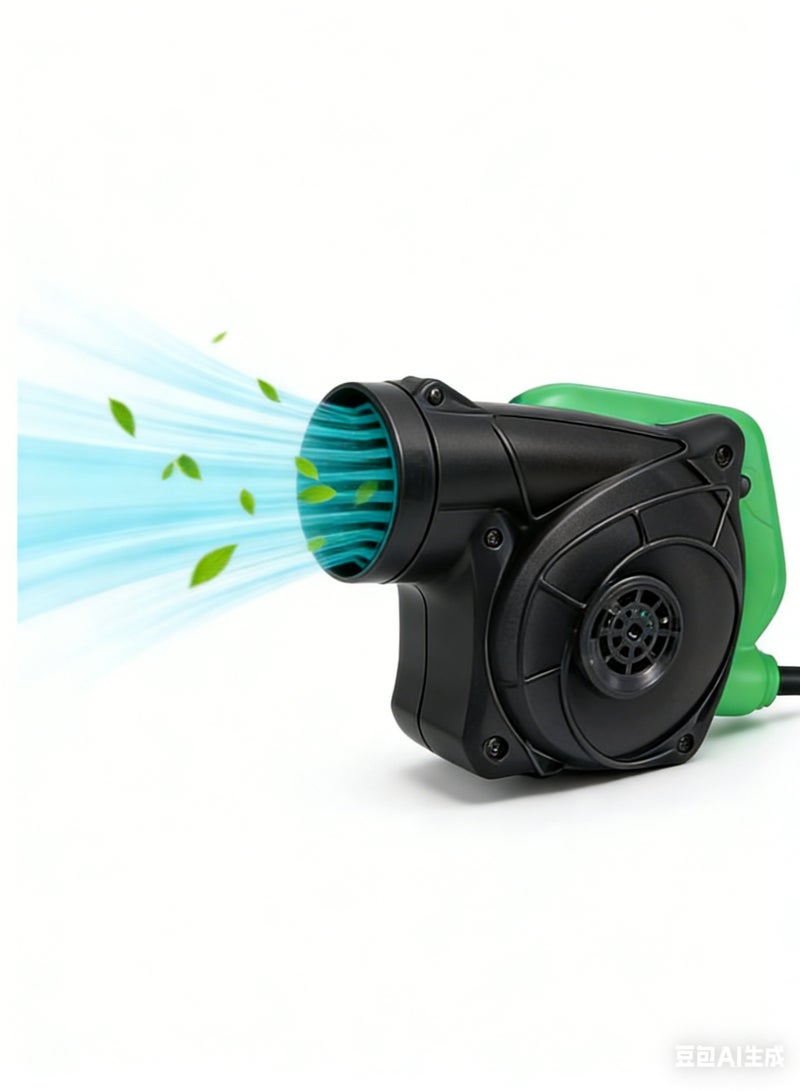 Joshberg 1100W Electric Blower & Vacuum Cleaner Leaf Blower With Collection Bag for Garden Garage Sidewalks Computers and Car,2 In 1 Blow and Suction - Image 1
